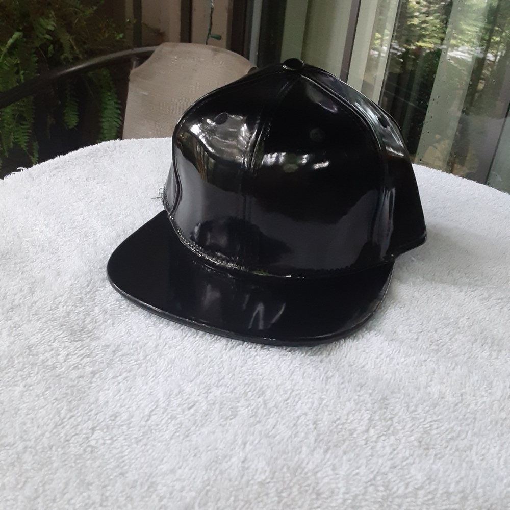 COPY - Patent Leather Baseball Cap OSFA Unisex Adult NWOT